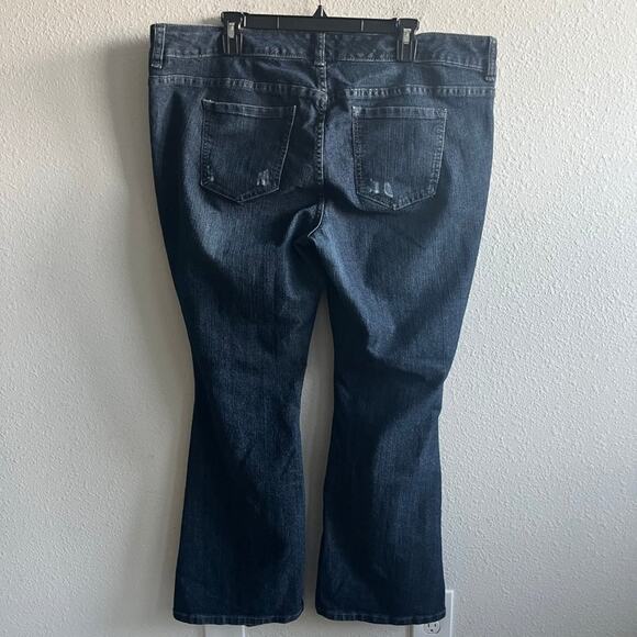 Torrid Women's Dark Wash Boot Cut Jeans Size 20 Style 594327-005 - Picture 9 of 12